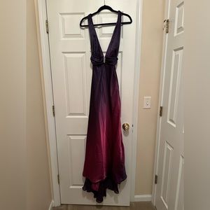 Women’s Betsy & Adam Ombré Long Dress, Size:4